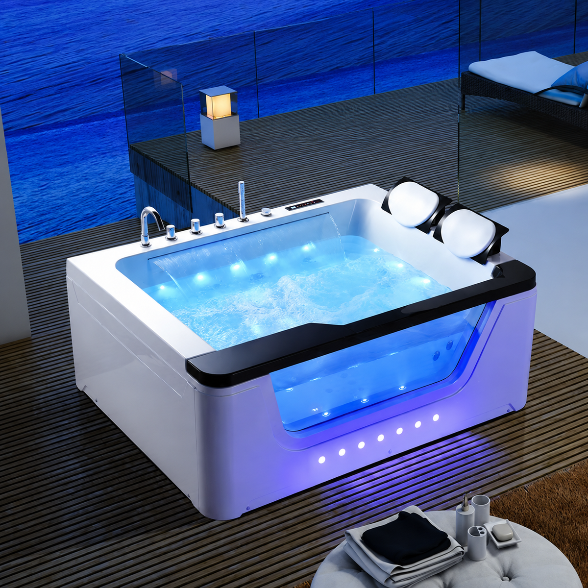 Hotaqi™ Acrylic Whirlpool SPA Bathtub